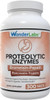 Wonder Laboratories Proteolytic Enzymes | Bromelain Papain Pancreatin Trypsin 550 mg Total with Standardized Amylase, Lipase, and Protease,  Tablets
