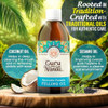 GuruNanda Original Coconut Oil Pulling Mouthwash with Sesame Oil, 8.45oz