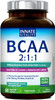 Innate Vitality BCAA Capsules, for Men & Women, 2:1:1 Branched Chain Amino Acids, L-Leucine, L-Isoleucine, L-Valine, No Mixing, No Mess, Energy, Recovery, Focus, On-the-Go, Non-GMO,