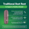 21st Century Traditional Beet Root 1000 mg (90 Count), Gluten-Free Beet Supplement for General Health and Wellness Support, Non-GMO, Vegan, Free from Common Allergens, 45 Servings