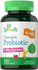 Carlyle Chewable Probiotics for Kids | 180 Tablets | 6 Billion CFUs