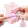 modelones Mini UV Light for Gel Nails Flash Curing 2 Timers Nail Stuff