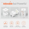 modelones Mini UV Light for Gel Nails Flash Curing 2 Timers Nail Stuff