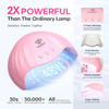 Modelones UV Nail Lamp 48 W Nail Dryer with 3 Timer Settings