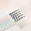GAOY 8 Pcs Nail Art Brushes, Nail Art Design Pens, Liner & Polka Dot Tools