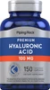 Piping Rock Hyaluronic Acid Supplement | 100mg | 150 Capsules