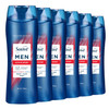 Suave Men Moisturizing Body and Face Wash Energizing Sport with Bergamot  and Wood Scent No Parabens No Phtahaltes