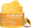 Healov Kojic Acid Cream  Skin Brightening Cream for Age Spots Hyperpigmentation Intimate Areas Dark Spot Remover Reduces Acne Scars and Evens Tone  Kojic Acid Lotion for Brighter Glowing Look