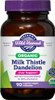Oregon's Wild Harvest Certified Organic Milk Thistle Dandelion Capsules Liver Support Extract Standardized to Silymarin