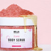 Bella All Natural Fizzy and Booty Scrub For Silky Smooth Skin Reduce Stretchmarks and Cellulites