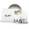 Based Bodyworks Based Hair Clay For Men Premium Hair Clay With Strong Hold Texturizing Finish and Low Shine Hair Styling For Medium Thick Straight Or Wavy Hair Santal Sandalwood Fragrance 3Oz Pack Of 1