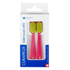 Curaprox Cs 5460 Toothbrush Heads " For Travel Set Ultra Soft Plaque RemovalOrangeYellow Refill DuoPack