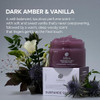 Dr.Melaxin Guerande Sea Salt Perfume Exfoliating For Smooth Skin Body Amber and Vanilla Scent