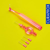 Curaprox Cps 08 Prime Start Interdental Brush Kit Pink 5 X 0.8Mm 3.22Mm Interdental Brushes + 2 Interdental Toothbrush Holders