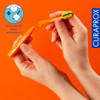 Curaprox Cs 5460 Ortho Travel Toothbrush Heads " For Braces Care Ultra Soft Cleaning Orange 2Piece