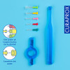 Curaprox Interdental Brush Set Cps Prime Start " Mixed Pack With 5 Brush Sizes and 2 Holders For Comprehensive Interdental Cleaning Swiss Made