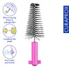 Curaprox Interdental Brush Refills Carbon " Size M ConeShaped UltraFine Filaments For Effective Plaque Removal 4Pack Swiss Made Pink
