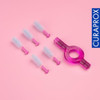 Curaprox Interdental Brush Set Cps 406 Perio Start " For Large Gaps and Gum Care Includes 5 Brushes and Dual Holders For Easy Reach Swiss Made