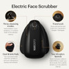 Manscapeda The Face Buffer Pro Men'S Electric Silicone Face Scrubber For Nourishing Deep Cleaning and Exfoliating Your Skin 3 Facial Cleansing Modes and 2 Sonic Vibration Speeds Travel Lock