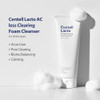 Sungboon Editor Centell Lacto Ac Less Clearing Foam Cleanser Acne Face Wash For Oily Skin Exfoliating Acne Treatmemt With Probiotics and Bha Deep Pore Cleanser Korean Skin Care