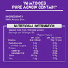 Ketosource Pure Acacia Fibre | 0g Net Carb & Zero Calorie | Soluble Fibre | 500g Pouch