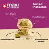 MaxiNutrition Creamy Core Protein Bar - Low in Sugar - 16g High Protein - Salted Pistachio, 193 kcal per Serving, 12 x 45g NO ARTIFICIAL COLOURS & FLAVOURS