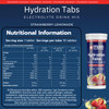 MaxiNutrition Hydration tabs, Strawberry Lemonade, Zero Sugar| Effervescent Electrolyte Tablets| for Improved Hydration and Recovery | Suitable for Vegans and Vegetarians | 6 x 10 Tablets