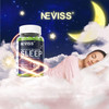 Melatonin Free Sleep Gummies for Adults - Magnesium Glycinate Gummies 2PACK