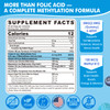 NEVISS L Methylfolate 5mg Gummies & Methyl B12 B6, Active 5-MTHF Form,120Ct
