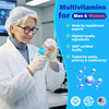 Methylated Multivitamin for Women & Men Gummies w/ Omega-3, Calcium, D3 K2