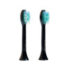 Whites Beaconsfield Replacement Toothbrush Heads - 2 Pack, Compatible with Whites Black Electric Toothbrush, Advanced Bristle Design for Optimal Cleaning, Easy to Replace, Long-Lasting Performance