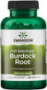 Swanson Burdock Root Kidney & Liver Support Detox Skin Support Well-Being 460 Milligrams 100 Capsules