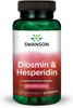 Swanson Diosmin Hesperidin - Promotes Cardiovascular Health and Vein Health Support - Helps Maintain Healthy Blood Circulation and Aids Vascular Wall Integrity and Tone - (60 Capsules)