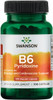 Swanson Vitamin B-6 (Pyridoxine) Cardio Health Support Energy Metabolism 100 Milligrams 100 Capsules