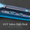 Remington Pro 2" Professional Titanium Ceramic Hair Straightener, Flat Iron with Floating Plates for Smooth Glide, Blue, S9632