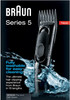 Braun HC-5050 Series Worldwide Travel Hair Trimmer, 100-240 V