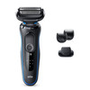 Braun Series 5 5020cs Electric Razor for Men Foil Shaver with Beard Trimmer, Rechargeable, Wet & Dry with EasyClean, Black, 5 Piece Set