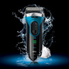 Braun Shaver Series 3 3040s (Japanese Import) Electric Shaver, Wet and Dry Electric Razor for Men with Pop Up Precision Trimmer, Rechargeable and Cordless Shaver (White)