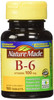 Nature Made Vitamin B-6 100 mg Tablets 100 ea