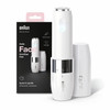 Braun Mini Hair Remover, Electric Facial Hair Removal for Women, Quick & Gentle, Finishing Touch for Upper Lips, Chin & Cheeks, for Easier Makeup Application, Ideal for On-the-Go, with Smartlight