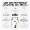 Braun IPL Permanent Hair Removal System, for Women and Men, Silk Expert Pro 5 PL5347, FDA Cleared, for Body & Face, At-Home Alternative for Laser, With Venus Razor, Wide Head and Two Precision Heads