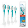 Philips Sonicare for Kids replacement toothbrush heads, HX6044/33, 4-pk, Standard