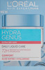 L'Oreal Paris Skincare Hydra Genius Daily Liquid Care Oil-Free Face Moisturizer for Extra Dry Skin, Hyaluronic Acid Moisturizer for Face with Aloe Water and Hyaluronic Acid, 3.04 fl. oz.