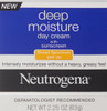 Neutrogena Deep Moisture Face Cream with SPF 20 Sunscreen, Glycerin, Shea Butter & Vitamin D3, Face moisturizer for dry skin - SPF moisturizer, Glycerin, Shea Butter, Vitamin D3, 2.25 oz
