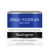 Neutrogena Deep Moisture Night Cream with Glycerin & Vitamin D3, Facial Moisturizer for Dry Skin with Shea butter, Glycerin, Vitamin D3, Non Greasy & Non Comedogenic, 2.25 oz