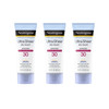 Neutrogena Ultra Sheer Dry-Touch Sunscreen Lotion, Broad Spectrum SPF 30 UVA/UVB Protection, Oxybenzone-Free, Water Resistant, Non-Comedogenic, Non-Greasy, Travel Size, 3 Fl Oz, Pack of 3