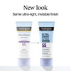 Neutrogena Ultra Sheer Dry Touch Water Resistant and Non Greasy Sunscreen Lotion with Broad Spectrum SPF 55, 3 fl. oz (Pack of 2)