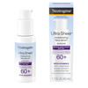 Neutrogena Ultra Sheer Moisturizing Face Serum with Vitamin E & SPF 60+, All Day Facial Sunscreen Serum with Broad Spectrum UVA/UVB Protection, Fragrance-Free, Oxybenzone-Free, 1.7 oz