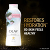 Olay Fresh Outlast Cooling White Strawberry & Mint Body Wash, 22 oz, (4 Count)