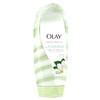 Olay Moisture Ribbons Body Wash with Shea and Notes of Jasmine Petals, 18 fl oz, Pack of 4